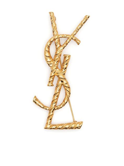 ysl jewelry mens|saint laurent men brooch.